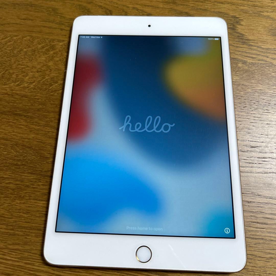 美品⭐︎iPad mini 4ゴールド 7.9インチ