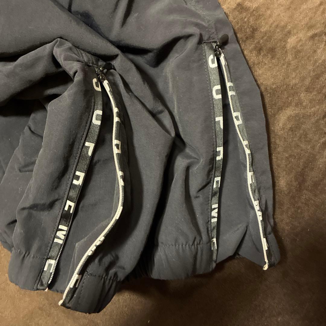 Supreme Warm Up Pant ブラック S ブラック　ナイロンパンツ