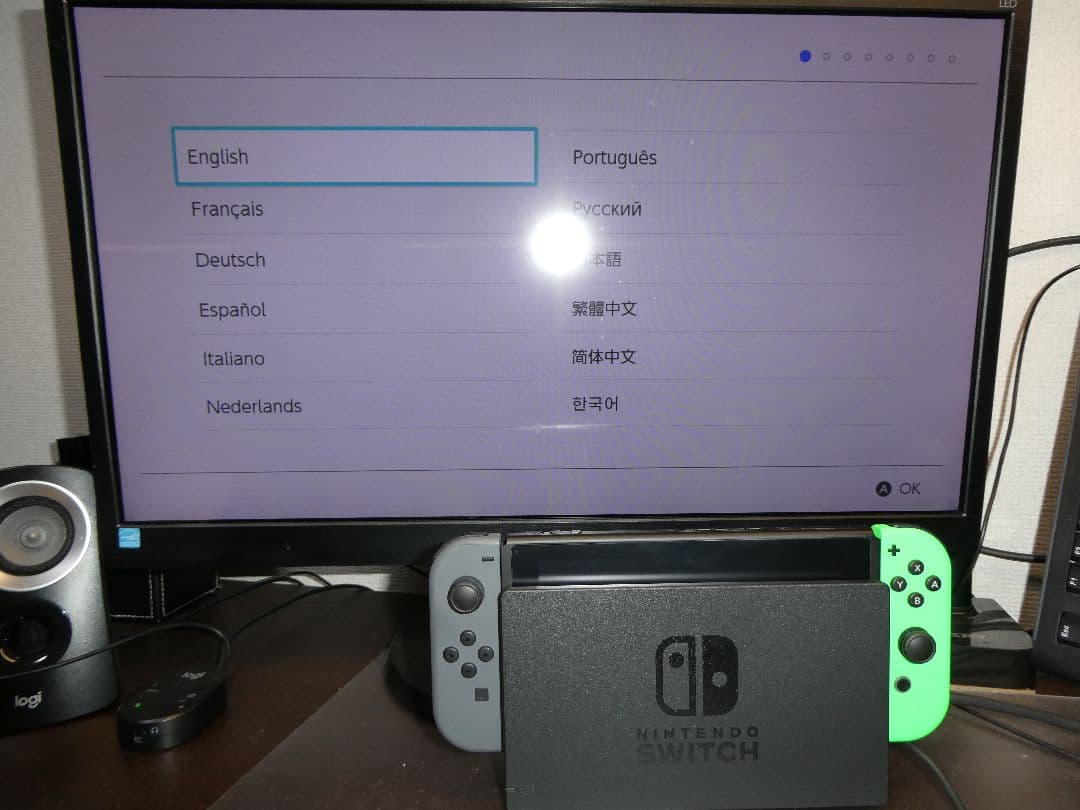 初代Nintendo Switch 本体 プロコン　充電グリップ