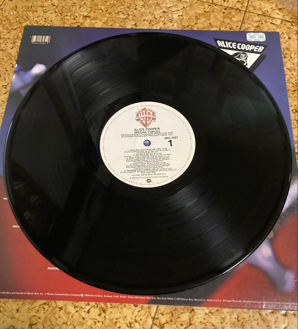 Alice Cooper Special Forces 12インチレコード