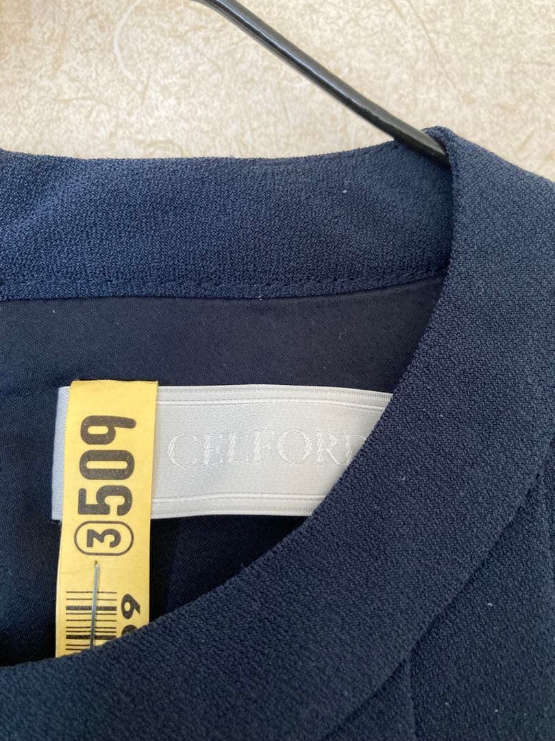 CELFORDネイビーワンピース36（クリーニング済）