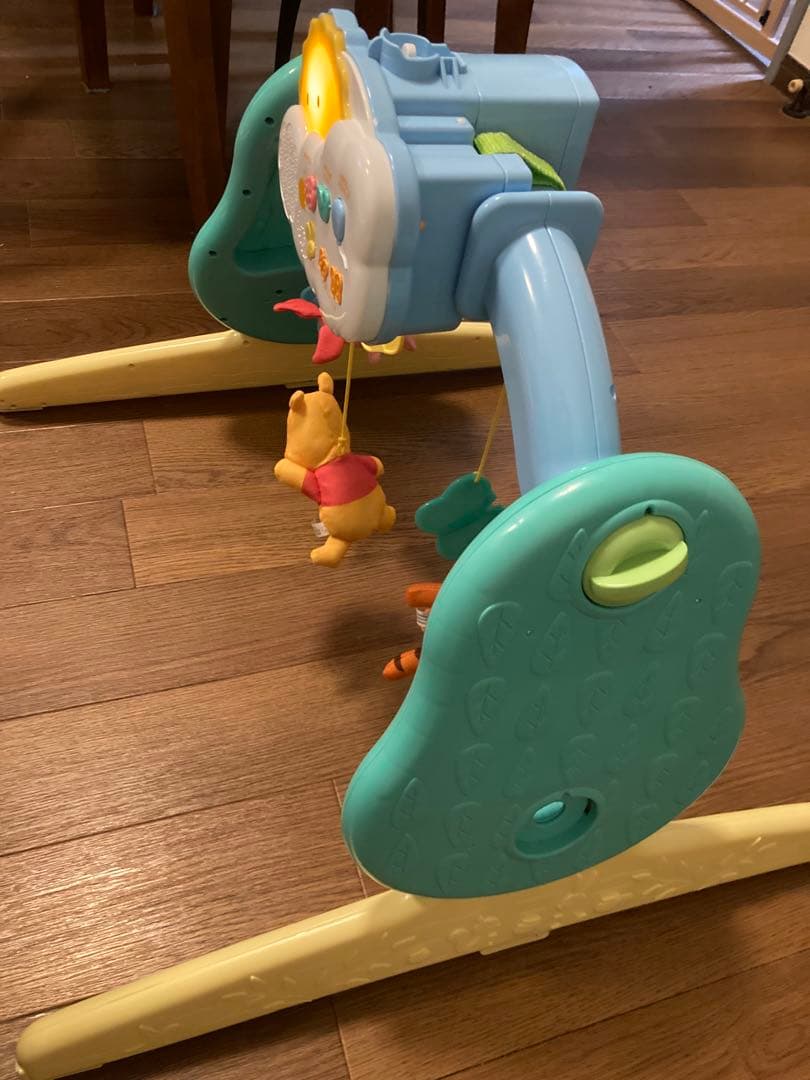 【美品】タカラトミー くまのプーさん えらべる回転6WAY ジムメリー