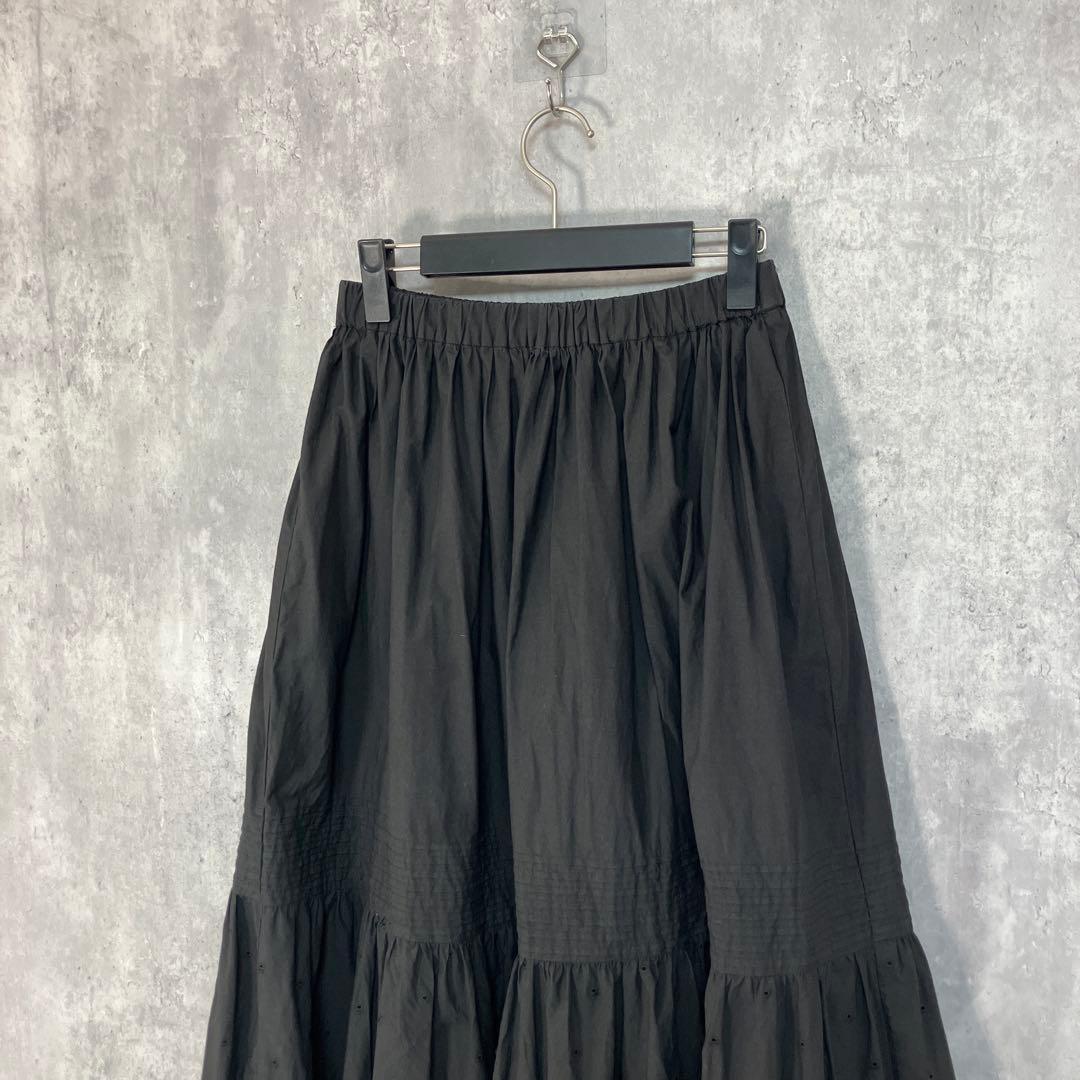 SPICK AND SPAN エンブロイダリーレーススカート38