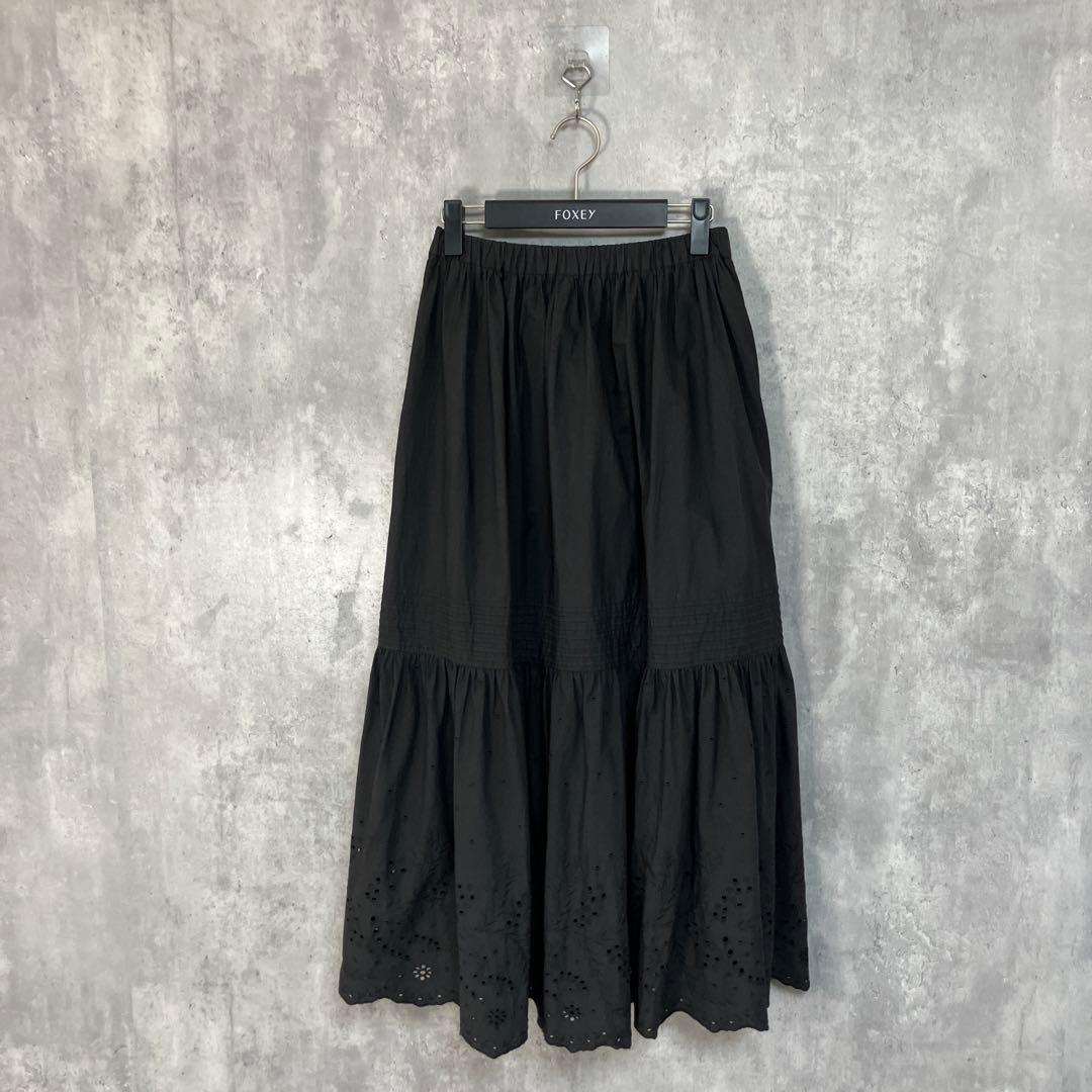 SPICK AND SPAN エンブロイダリーレーススカート38