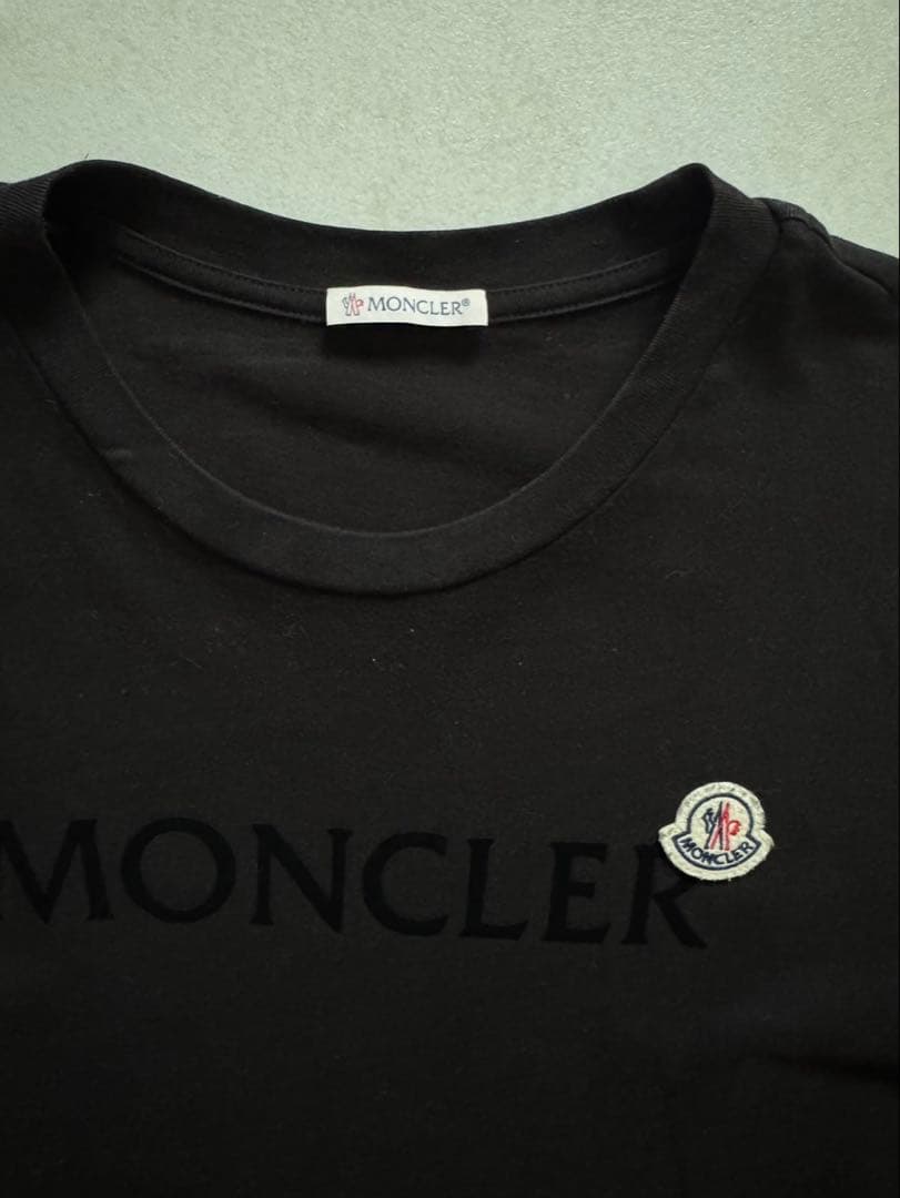 MONCLER モンクレール ブラック Tシャツ Lサイズ