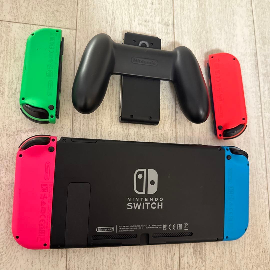 Nintendo Switch 本体セット＋人気ソフト5本付きすぐ遊べるセット