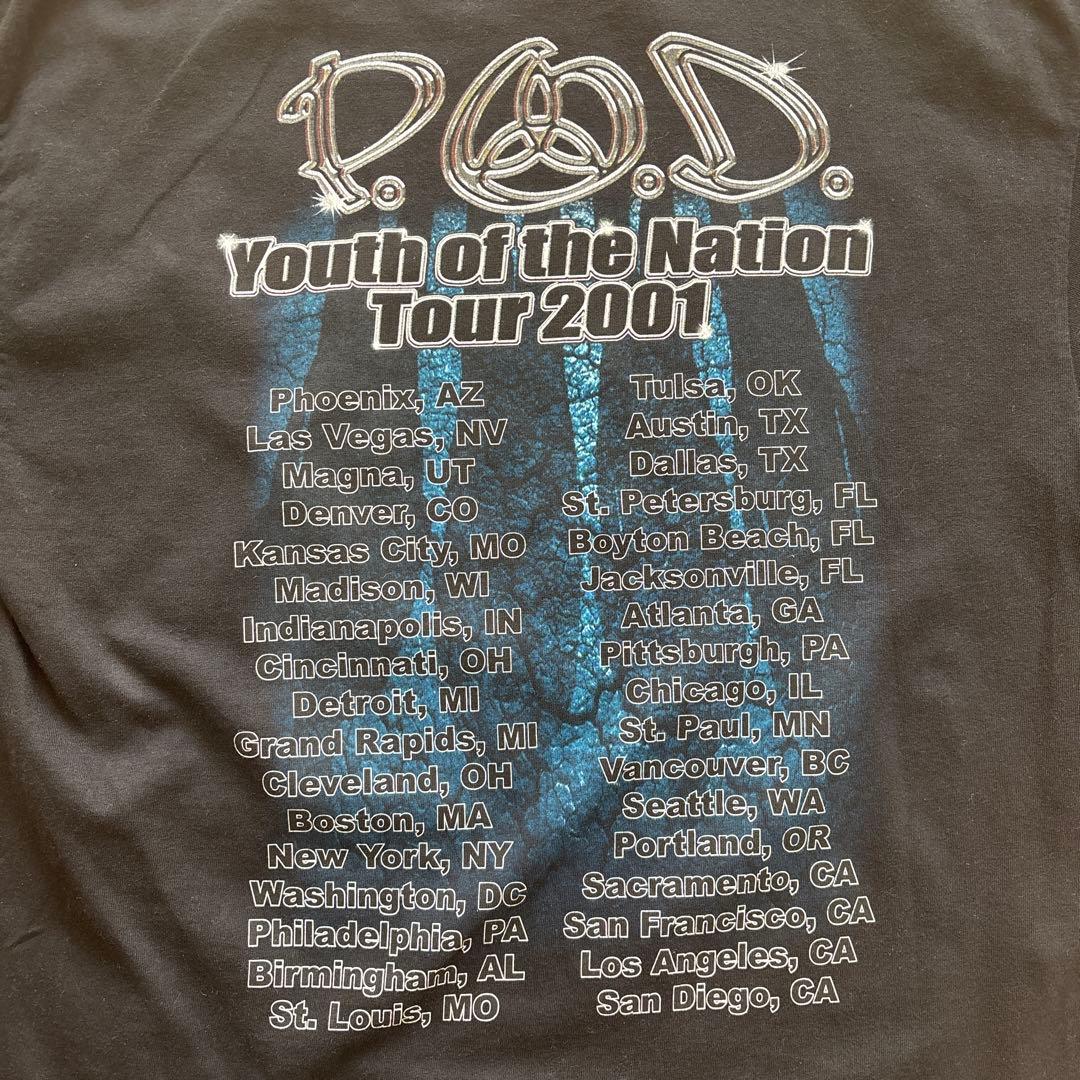 ★Lサイズ・ヴィンテージ・希少・激レア★P.O.D Tシャツ