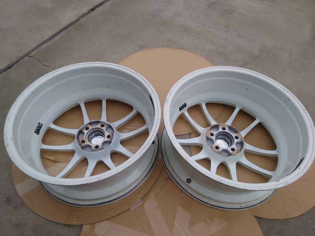 エンケイ ENKEI PF01 18インチ 7.5J＋45 5H-100 白