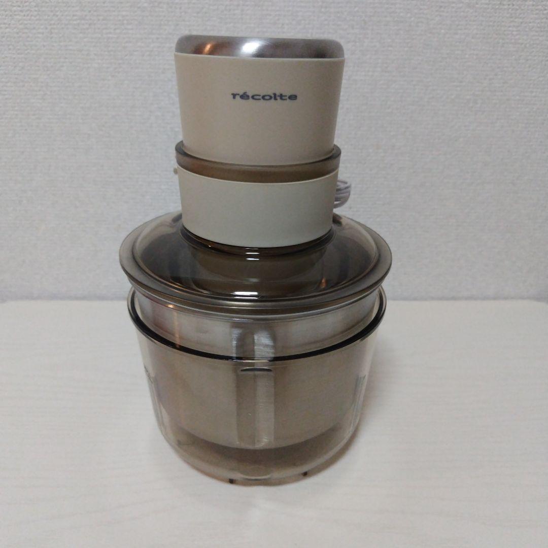 レコルト フードプロセッサー コンボ ／ クリームホワイト RCP-6 (W)