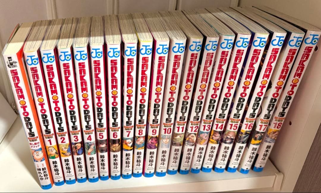 サカモトデイズ 漫画　1〜18巻&小説版セット　SAKAMOTO DAYS