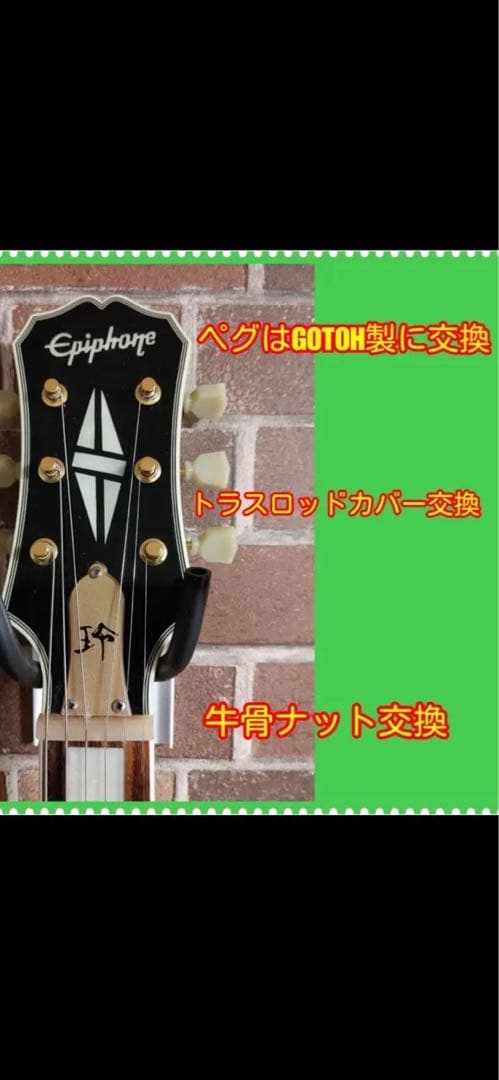 エピフォンtakDC ebony