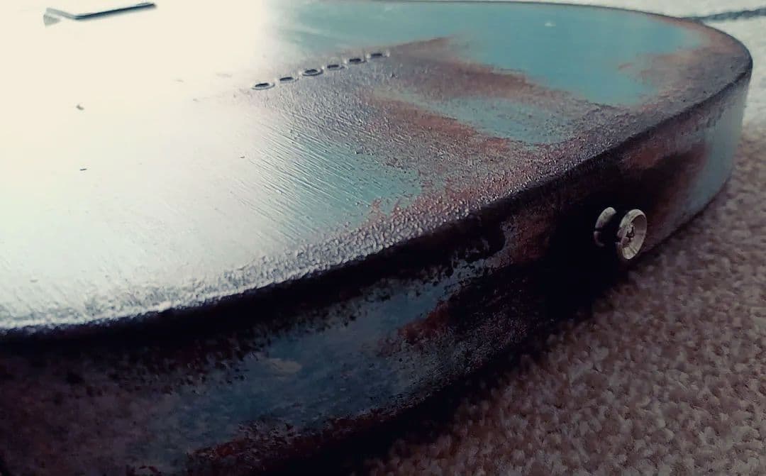 38Guitars テレキャスター TL Rust Blue レリック 錆加工