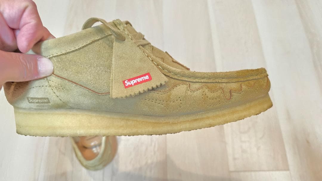 靴 2023ss Supreme Clarks Originals Wallabee