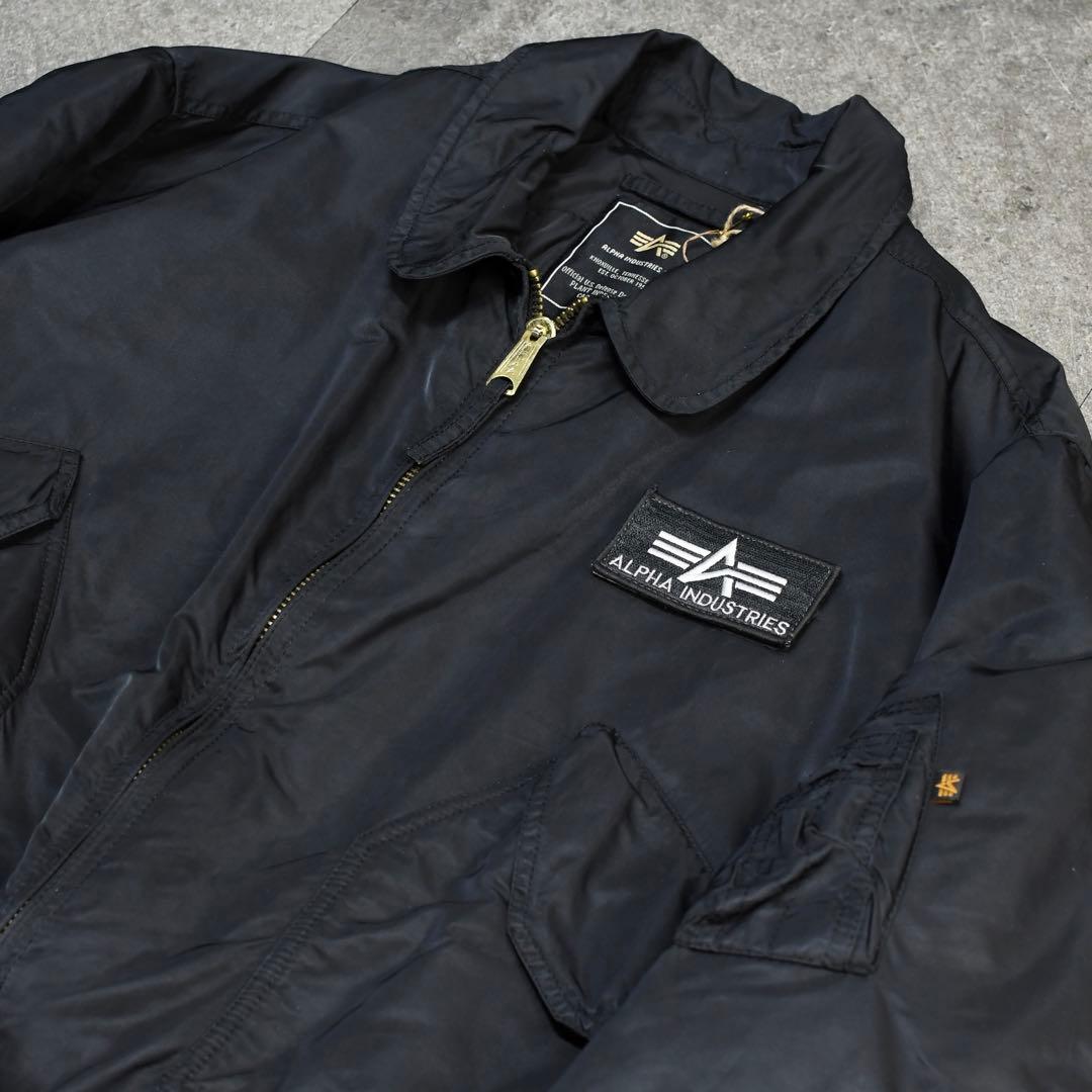 古着 Alpha CWU-45/P フライトジャケット 4XL シルエット◎