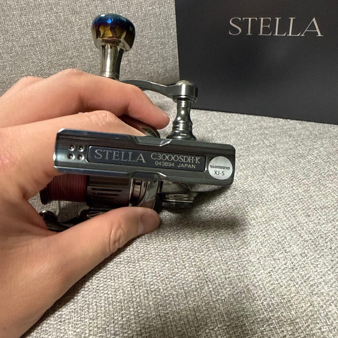 シマノ　ステラC3000SDH リブレハンドル付き
