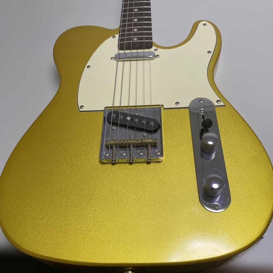 telecaster テレキャスター made in Japan 金色　gold