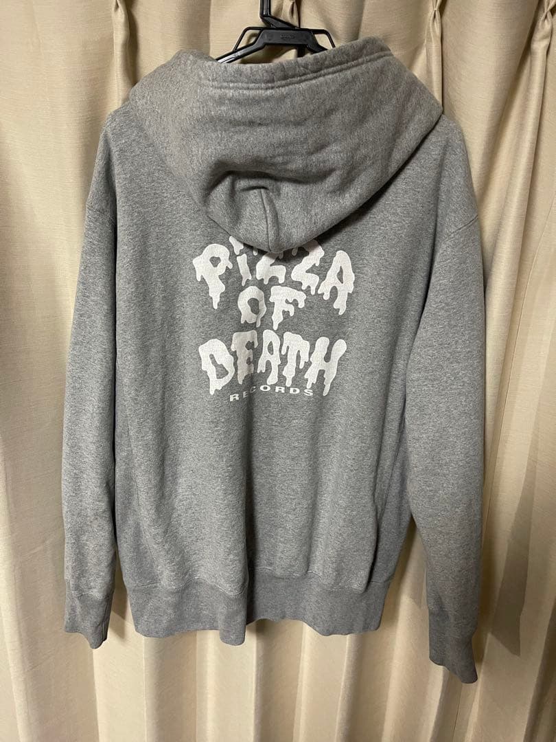レアPIZZA OF DEATH ピザオブデス ジップパーカー　XL