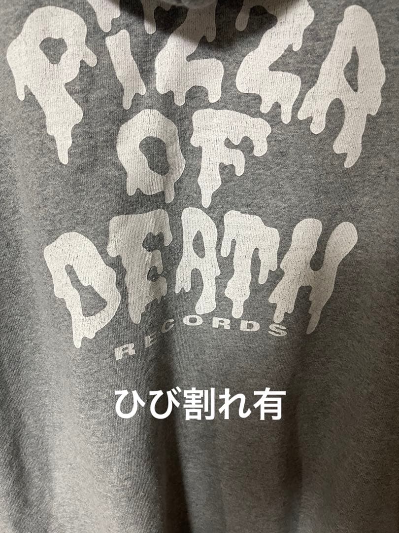 レアPIZZA OF DEATH ピザオブデス ジップパーカー　XL