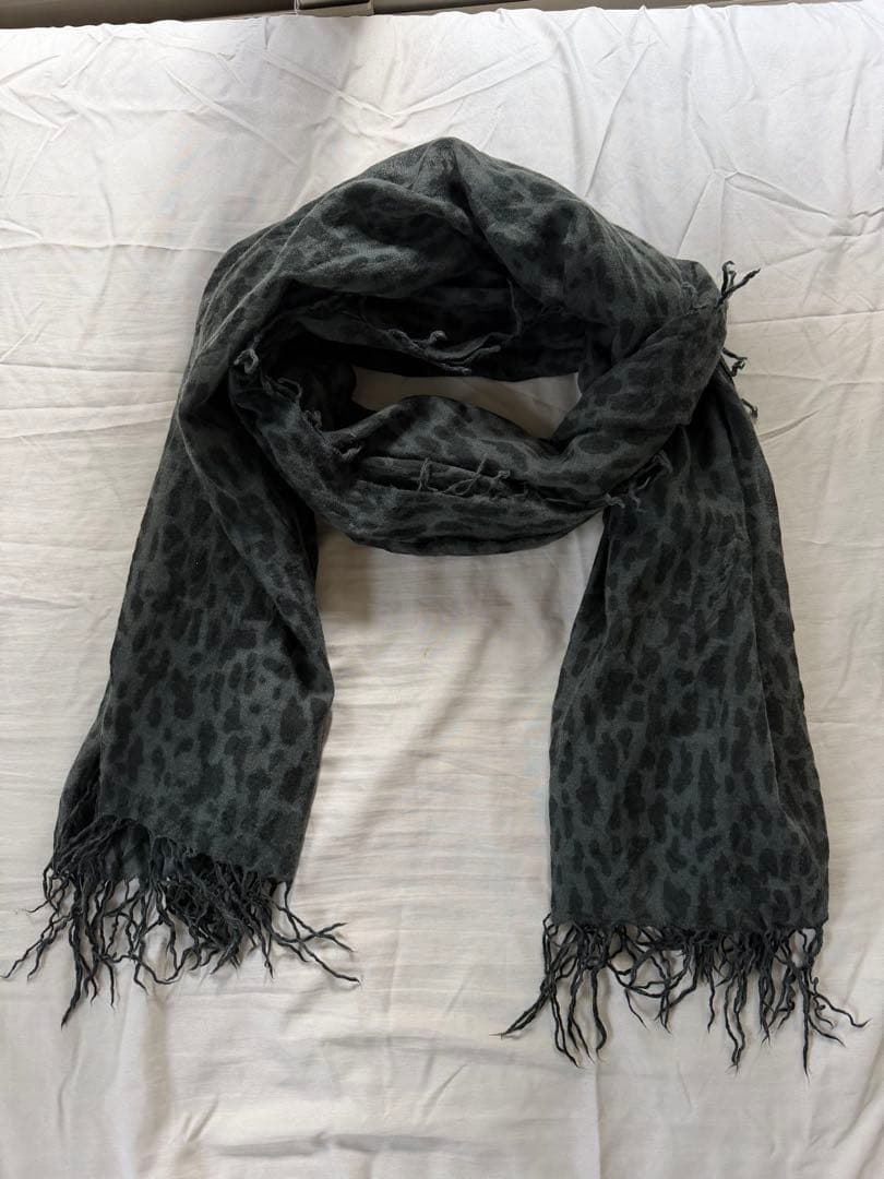 定価3万　HYSTERIC GLAMOUR レオパード　ストール　大判　マフラー