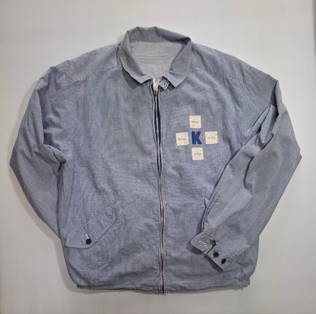 Karl Helmut カールヘルム　ブルーシアサッカーリバーシブルブルゾン