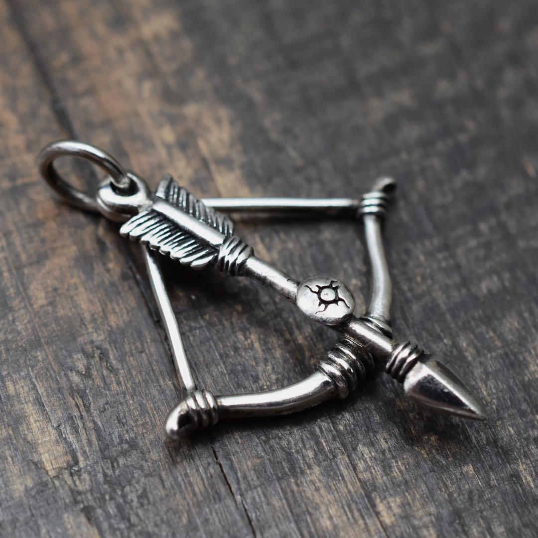 SILVER925 弓矢 Bow and Arrow アロー チャーム