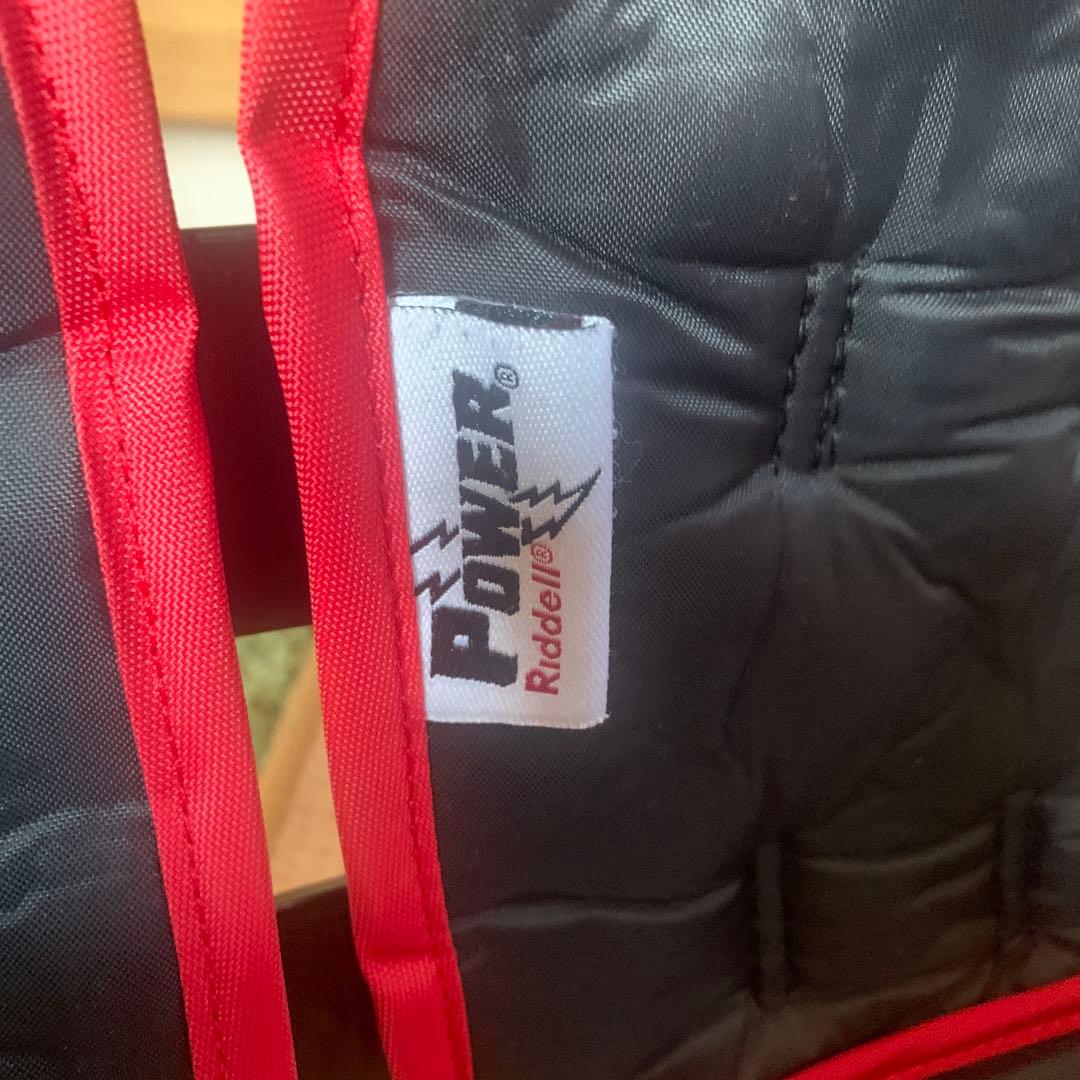 Riddell Power FX ショルダーパッド グレー/赤