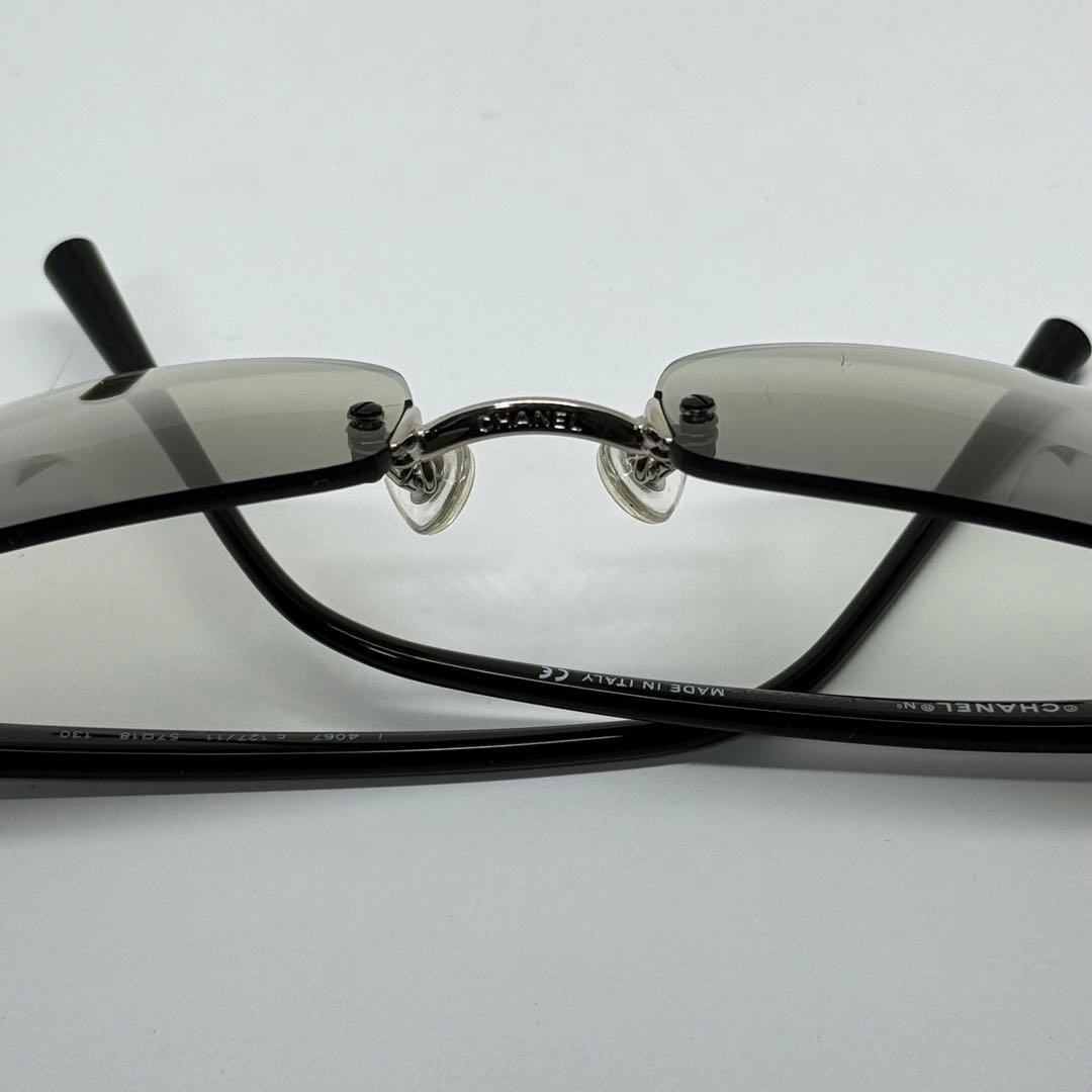 【希少】CHANELシャネル リムレス サングラス 4067 c.127/11