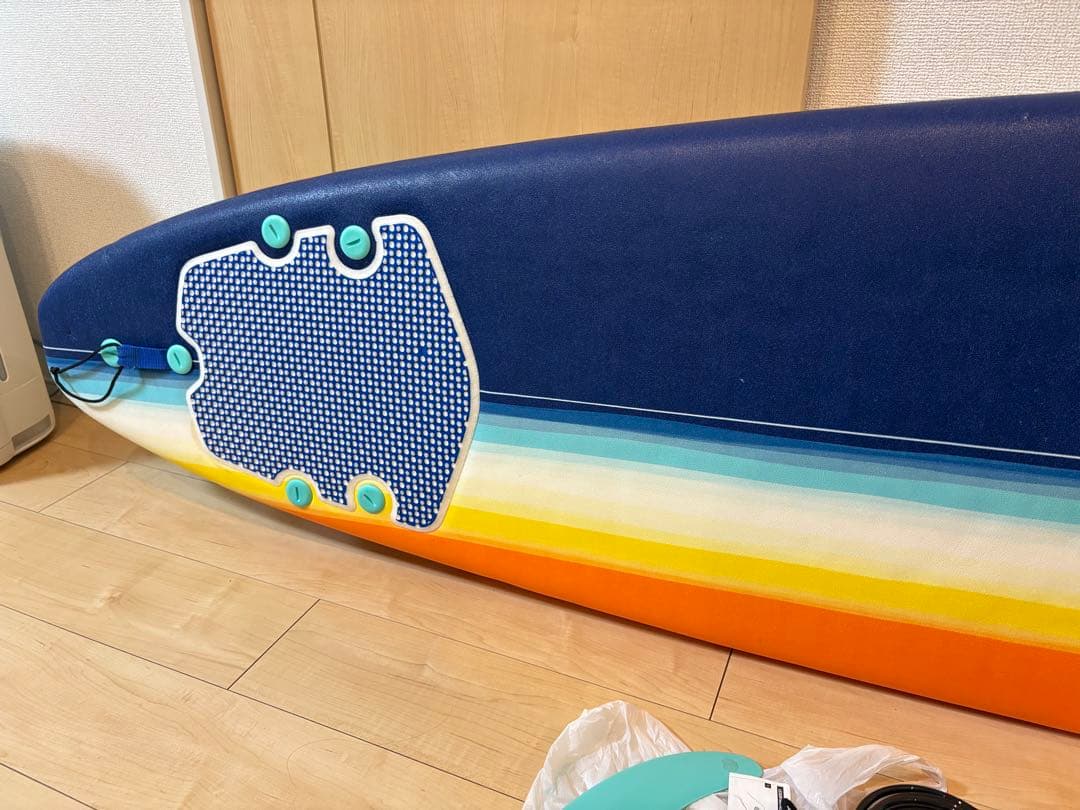 コストコロングボード レインボーグラデーション