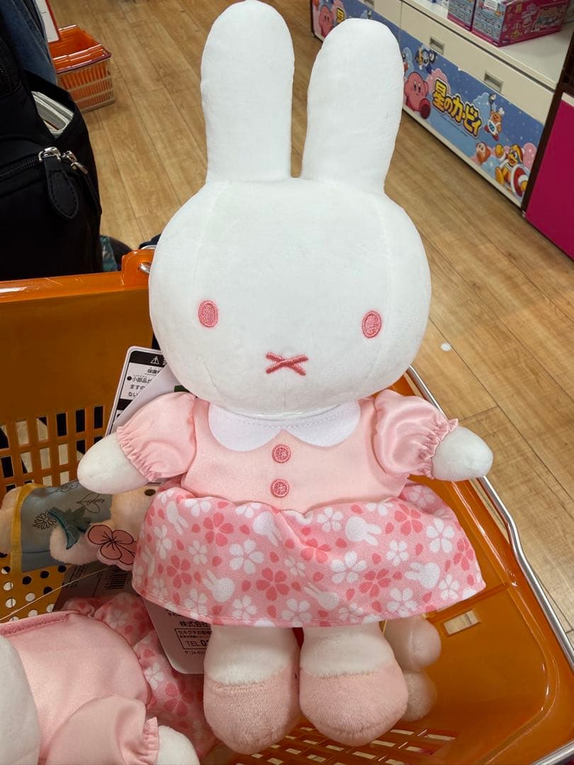 ミッフィー　桜色ミッフィーぬいぐるみ　さくら