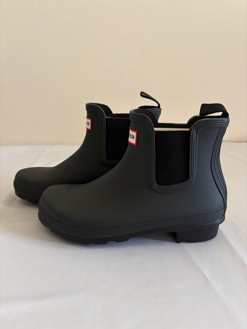 【新品・未使用品】HUNTER　ハンター　レインショートブーツ　UK6