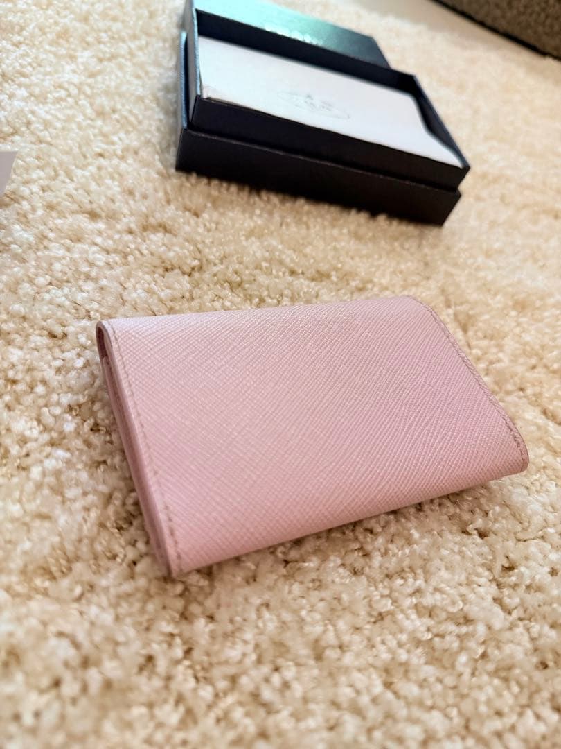 PRADA カードケース サフィアーノ トライアングル 名刺入れ