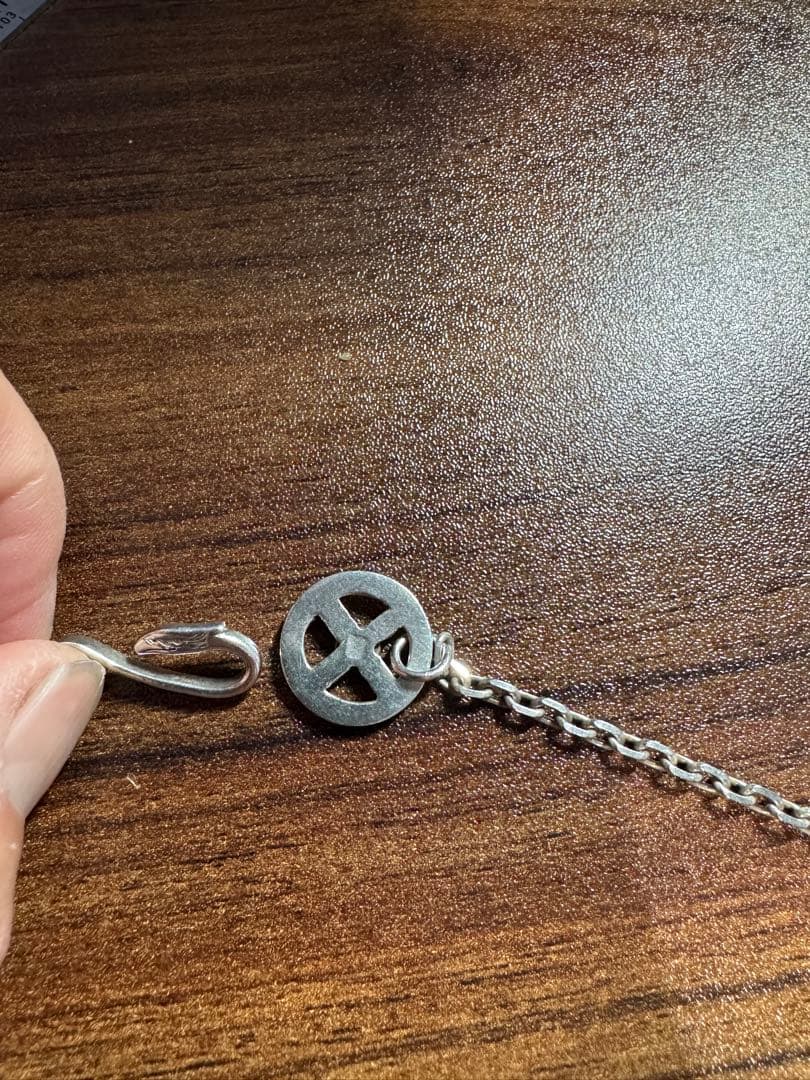 ゴローズ 金メタル付きホイールイーグルフック付き 細角チェーン