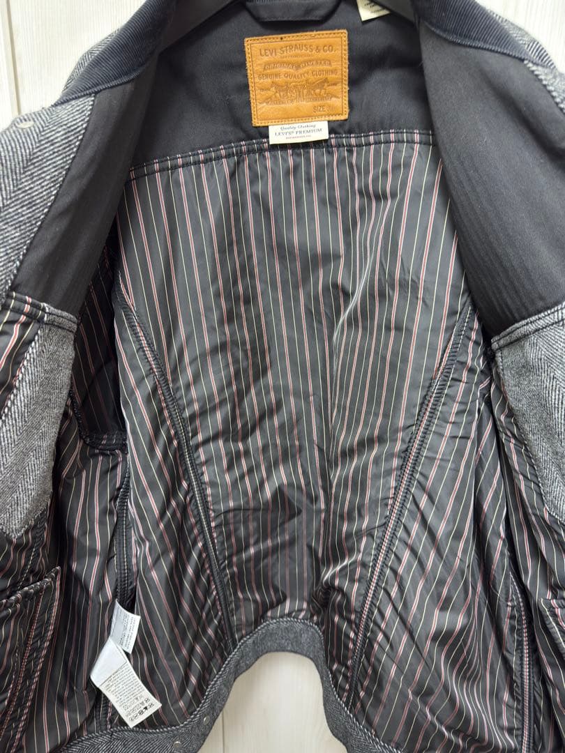 Levi's リーバイス【美品】ヘリンボーン トラッカージャケット サイズXL