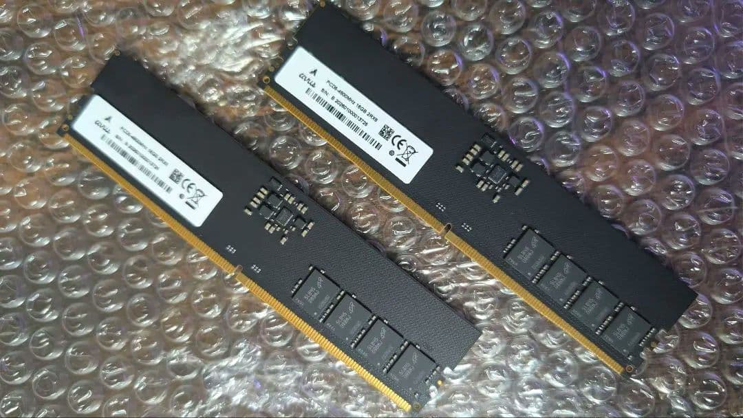 「ハル」32GB(16×2) DDR5-4800MHz