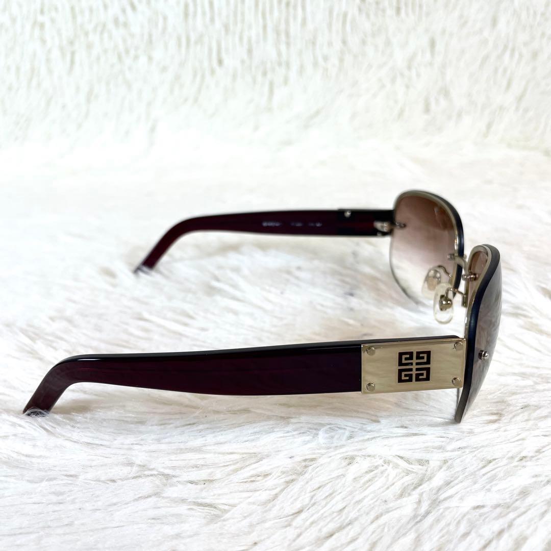 美品　GIVENCHY　ジバンシー　サングラス　SGY263　ブラウンレンズ