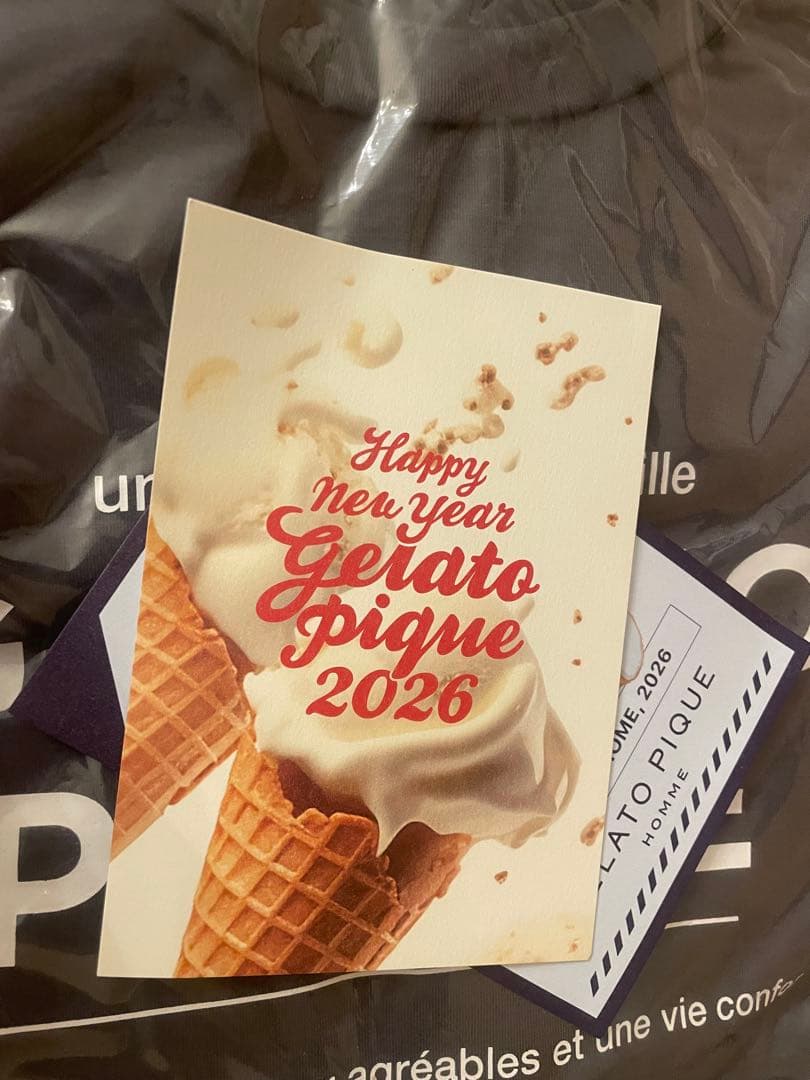 GELATO PIQUE HOMME福袋2026