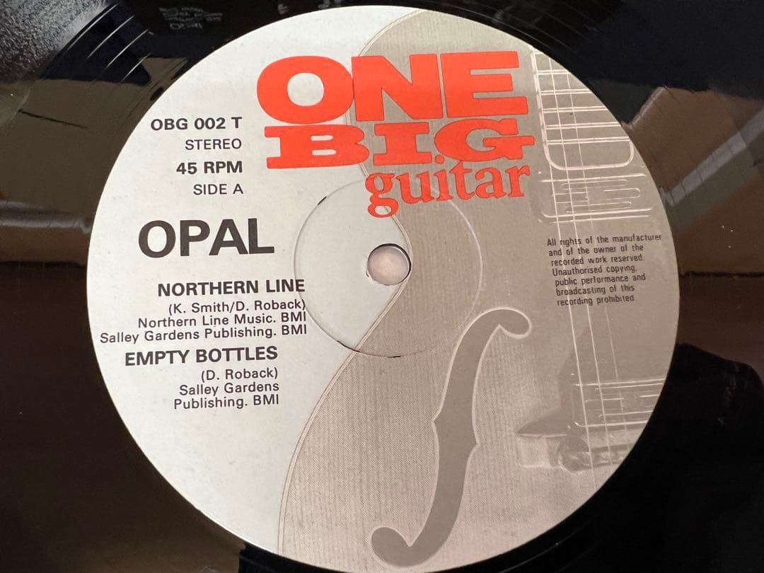 Opal – Northern Line 12” EP 洋楽　OBG002T