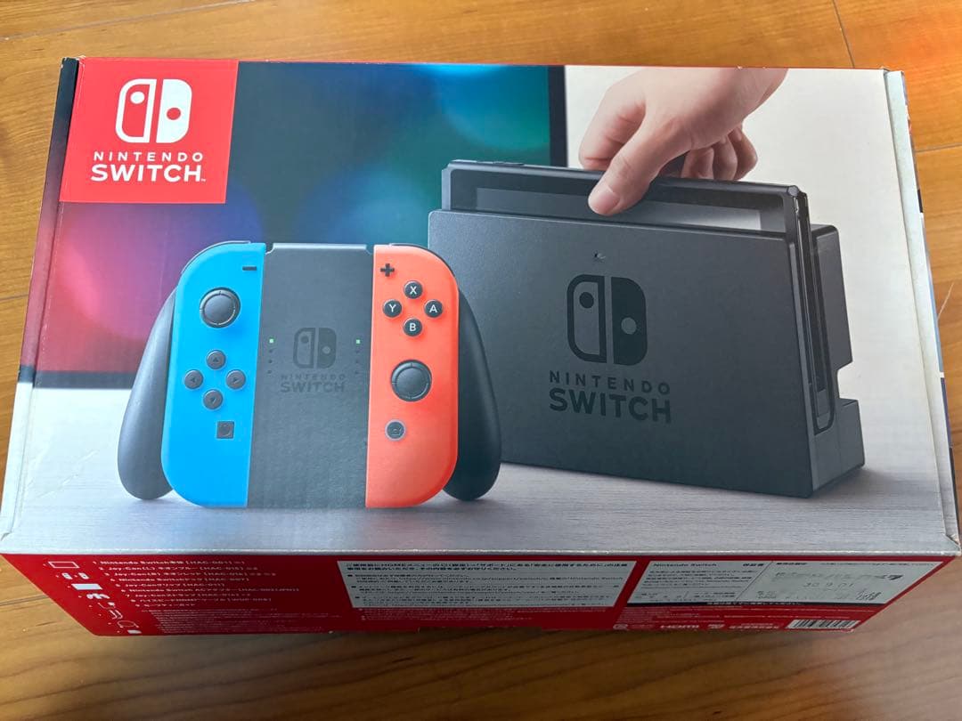 Nintendo Switch 本体(SDカード付)一部欠品あり