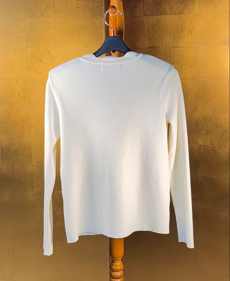 【Reneルネ】新品タグ付き定価36,600円ウォッシャブルカーディガン36