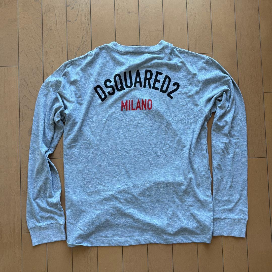 美品DSQUARED2 MILANO Tシャツ L グレー