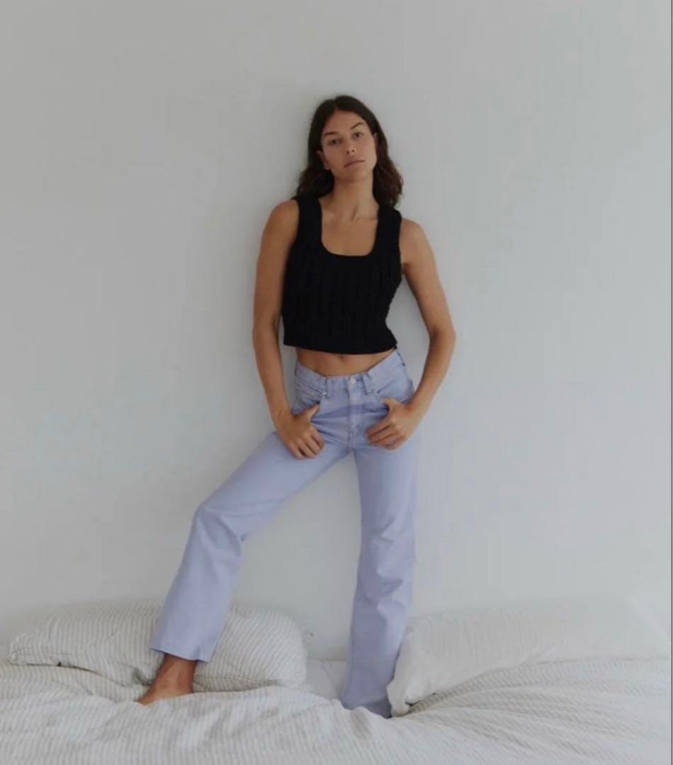 THE SHISHIKUI ICEPINK BASIC JEANS 24 デニム