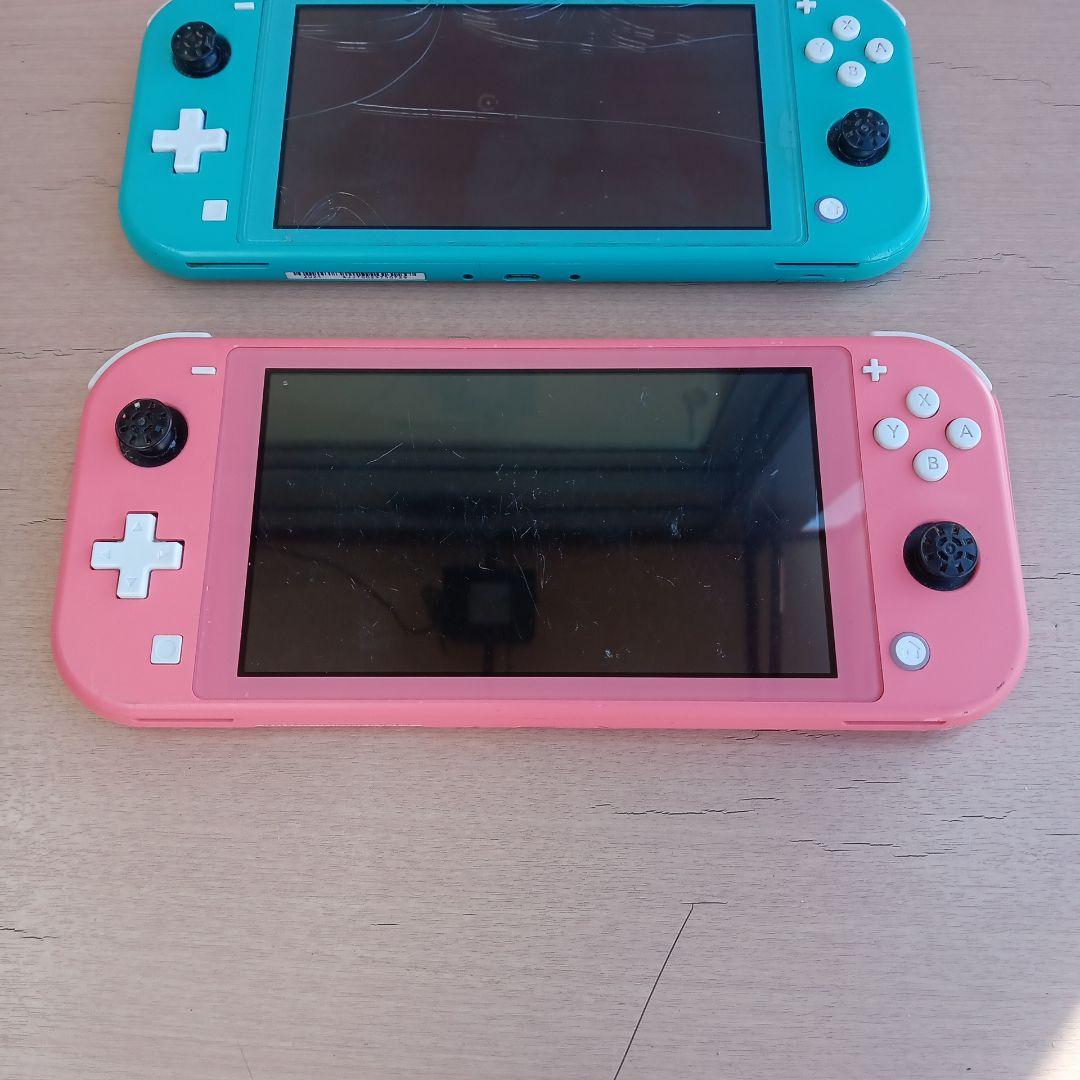 裕*様 Switch Lite ターコイズ・ピンク 2台セットジャンク