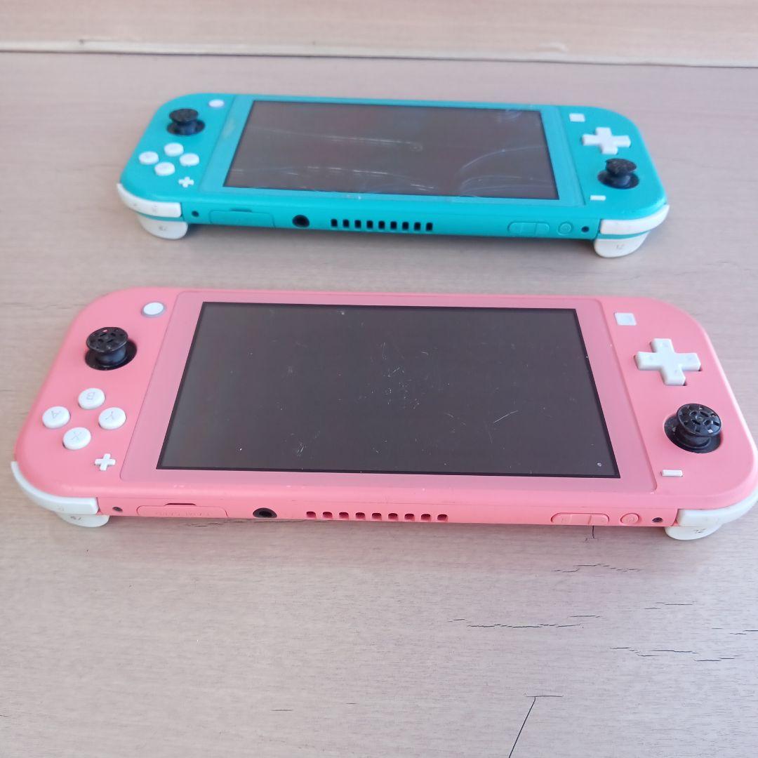 裕*様 Switch Lite ターコイズ・ピンク 2台セットジャンク