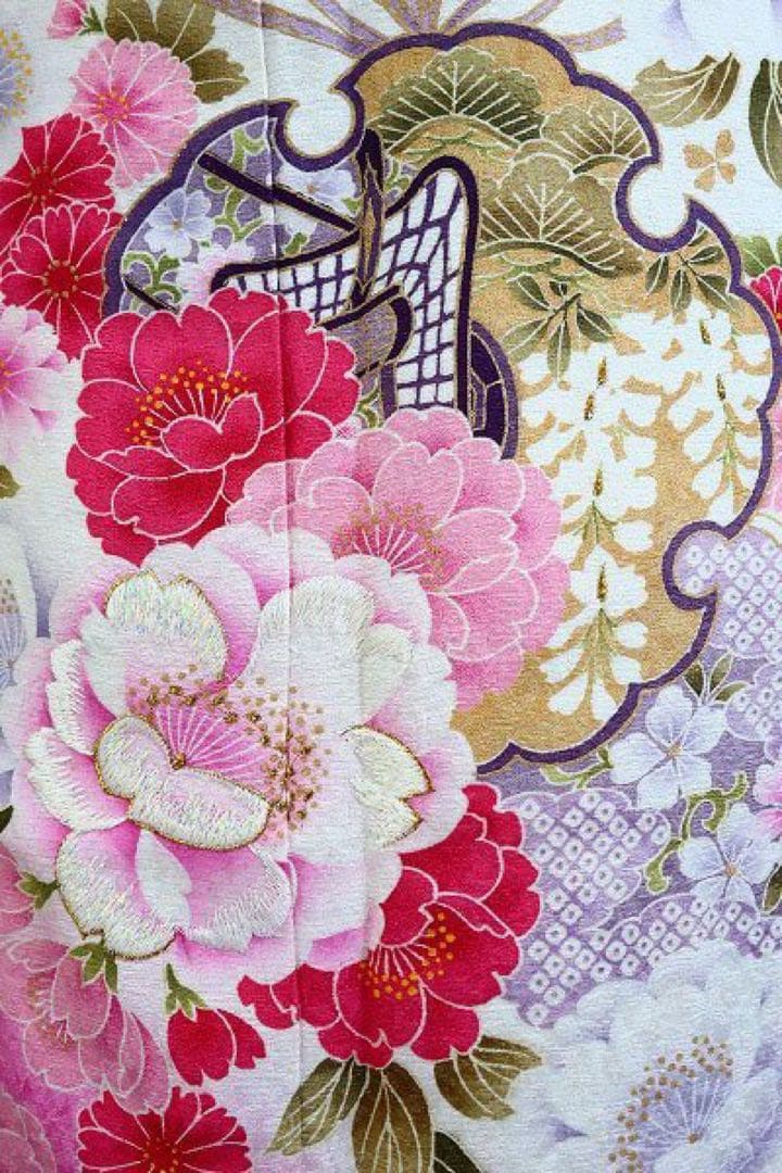 ★専用★美品 振袖 袋帯 襦袢 帯揚 帯締め重ね衿 6点フルセット振袖刺繍
