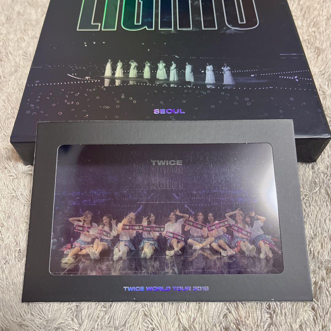 TWICE WORLD TOUR LIGHTS トレカ・クリアフレーム付き