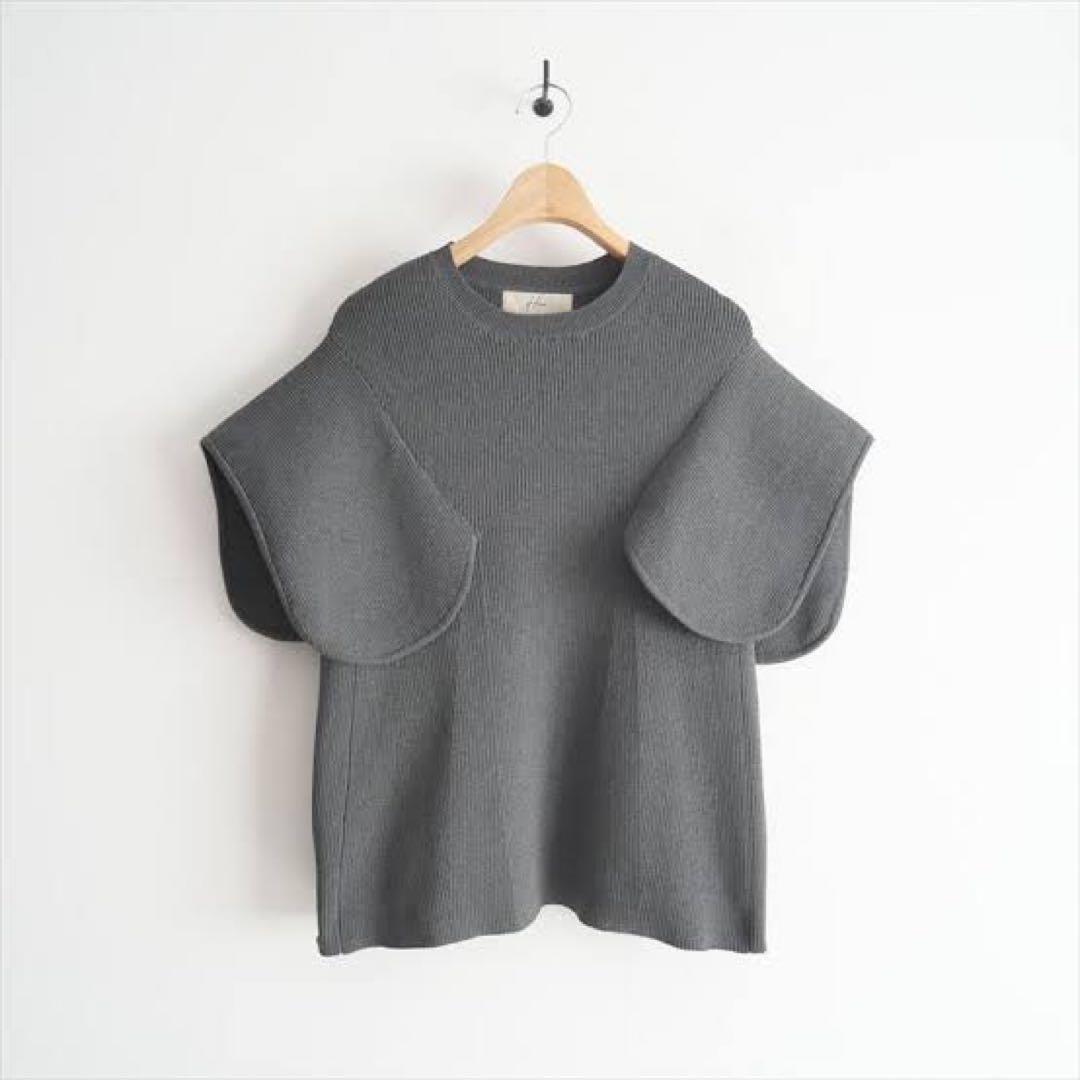 42 美品 heve へイヴ ペダルニット チャコール