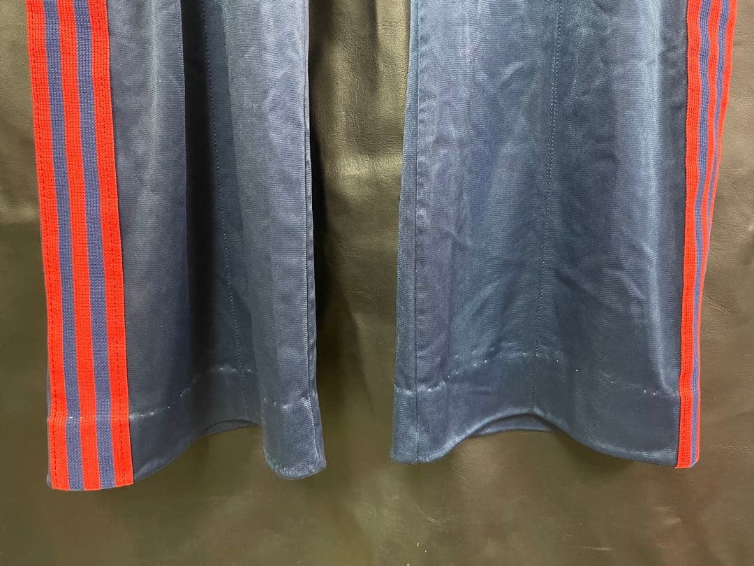 USA製 adidas ATP ネイビー×レッド　トラックパンツ M 刺繍ロゴ