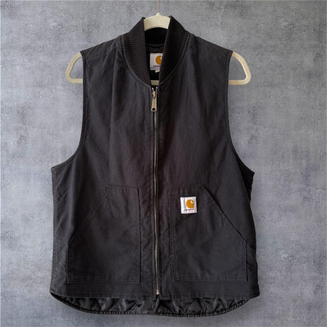 Carhartt ブラック ダックベスト