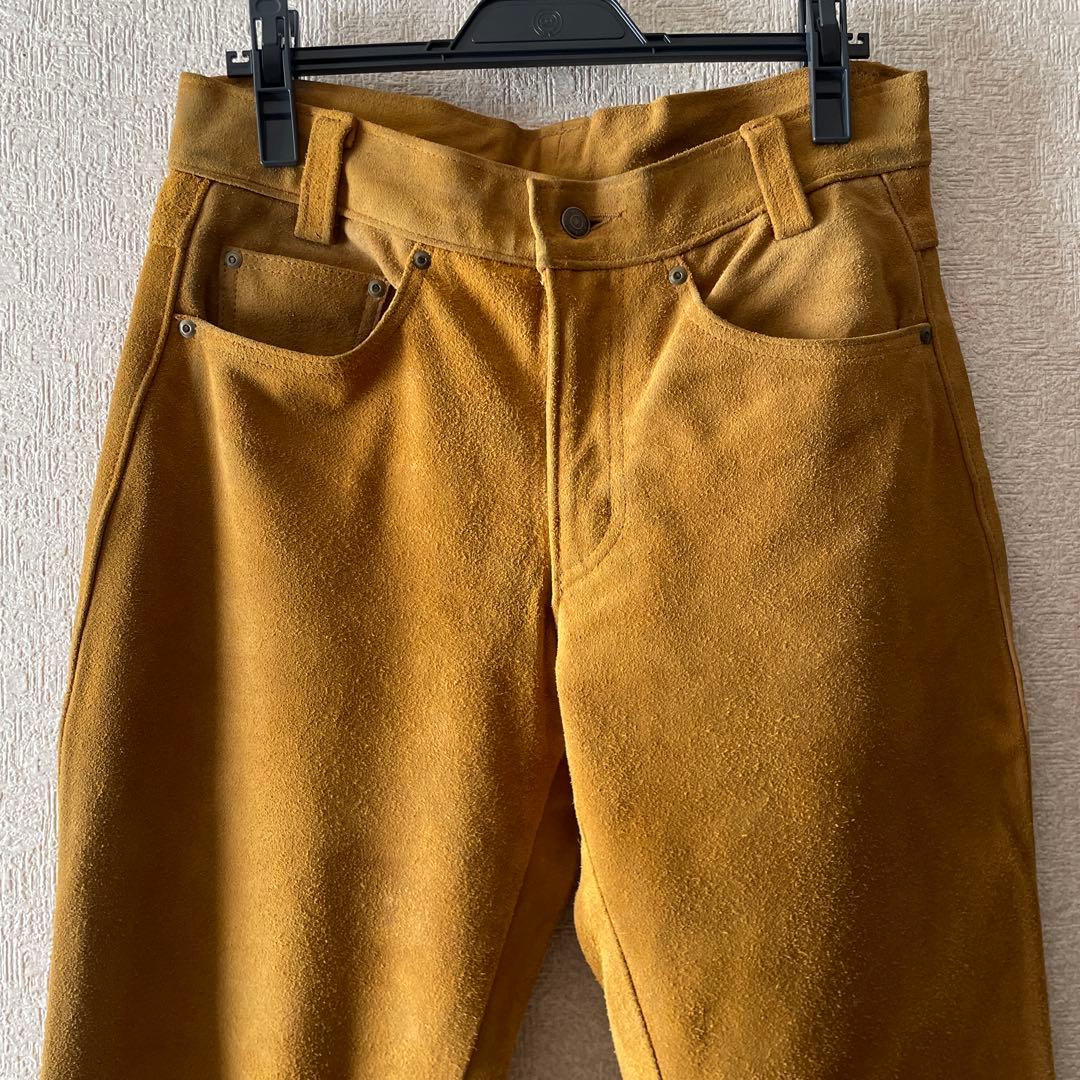 パンツ Schott USA 310US suede pants W32