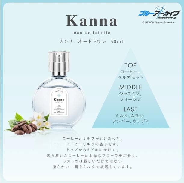 カンナ 　オードトワレ 50mL